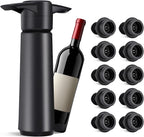 Wine Saver Vacuum Pump with 10 Stoppers