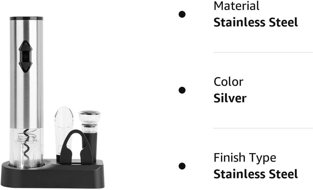 5-In-1 Wine Opener Set Electric