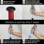5-In-1 Wine Opener Set Electric