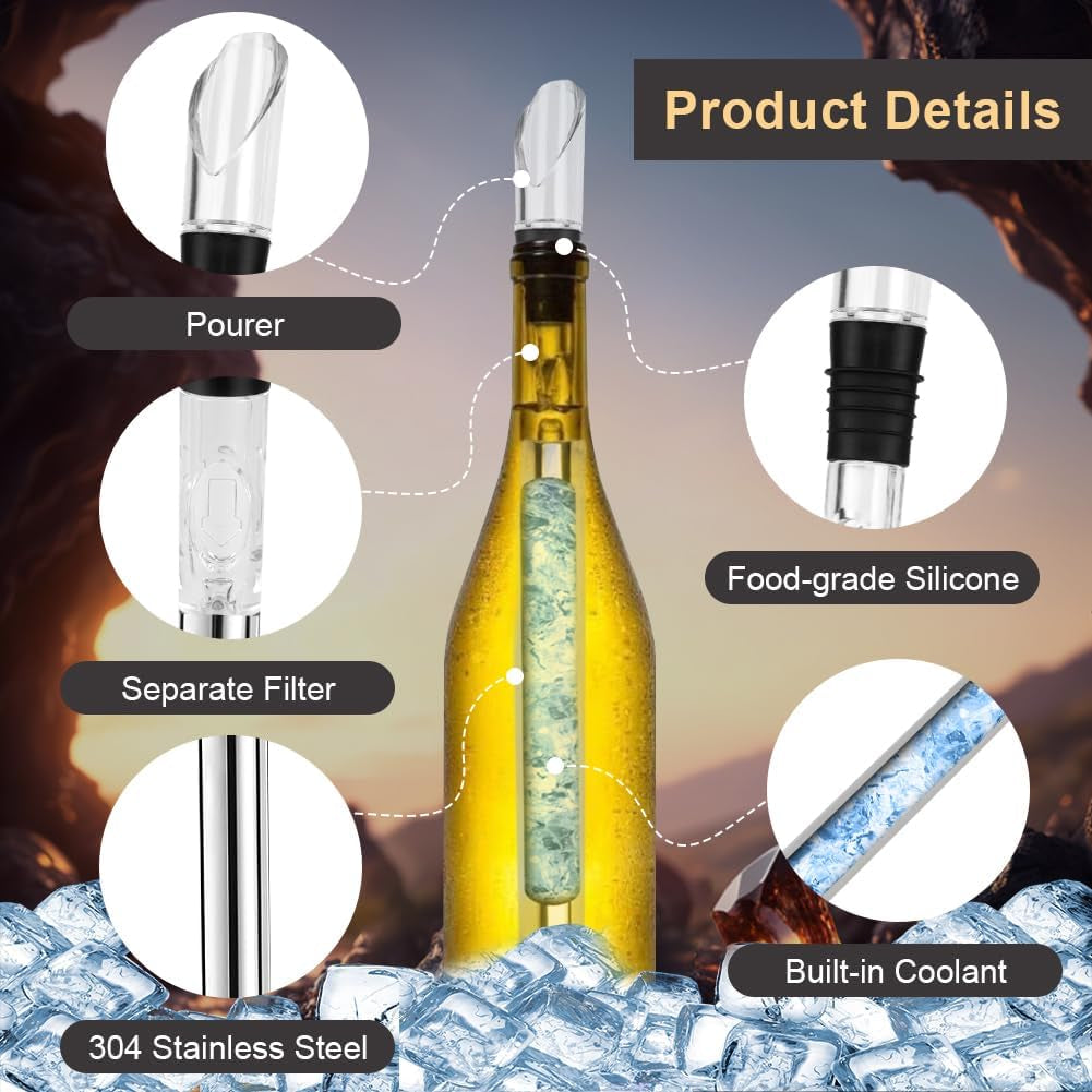 Wine Cooler Stick Set