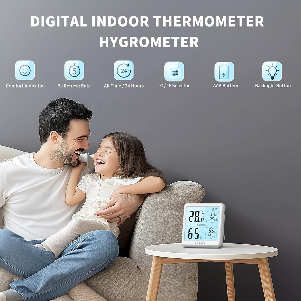 Room Thermometer Hygrometer