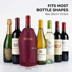 Wine Cooler Gel Sleeve Purple 2-Pack