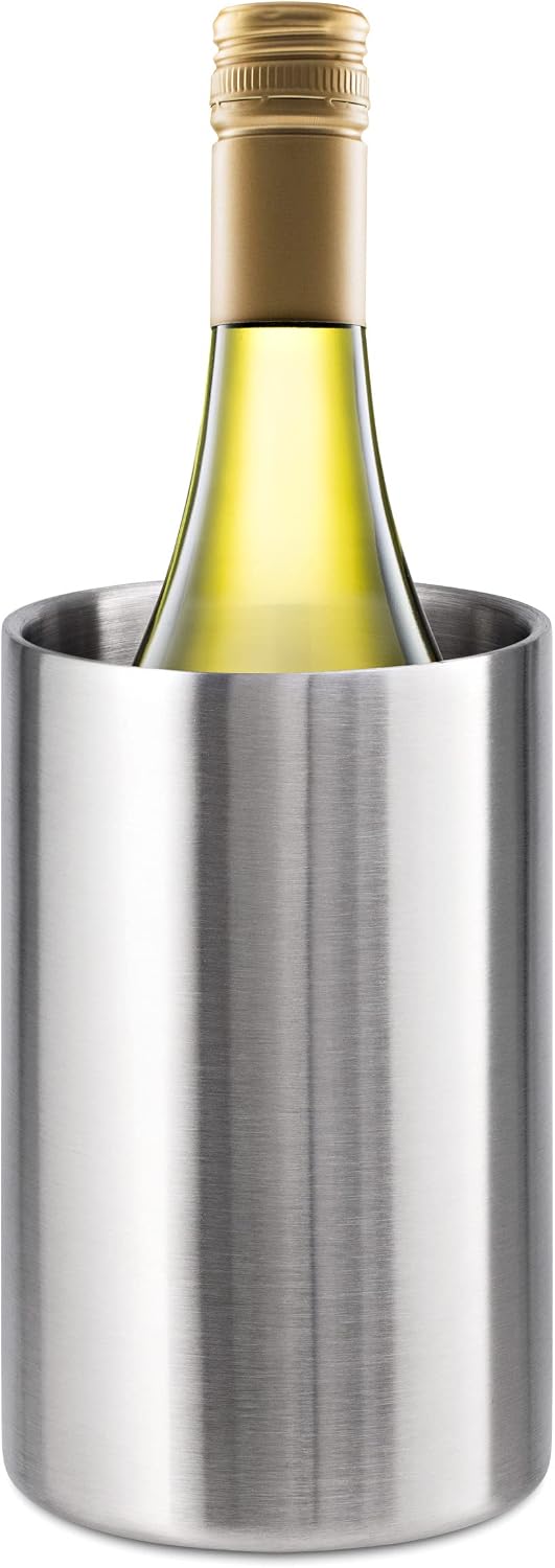 Seau isotherme avec bouteille de champagne