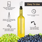 Contenu du set refroidisseur à vin