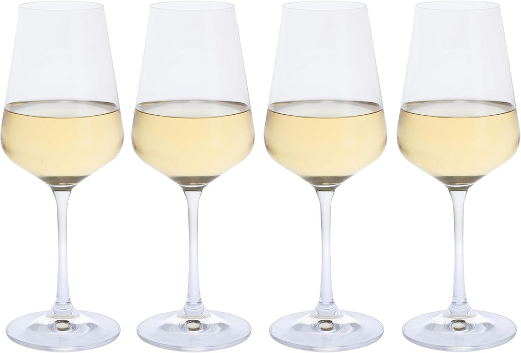 Verres à vin blanc en cristal Dartington, lot de 4