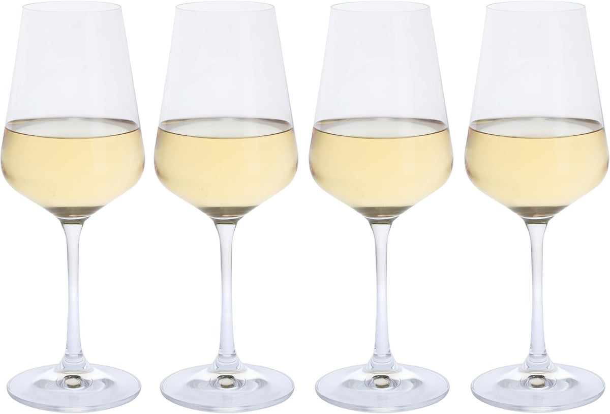 Verres à vin blanc en cristal Dartington, lot de 4
