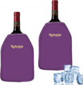 Lot de 2 manchons rafraîchisseurs gel violet