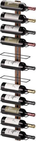 Casier à vin mural en bois 12 bouteilles