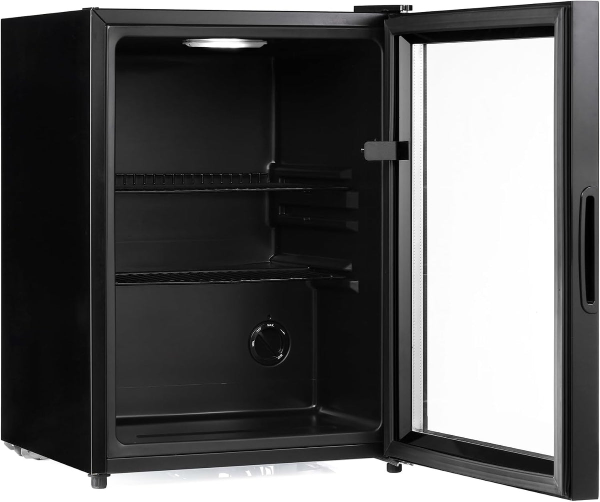 Cave60 LED Glass Door Drinks Fridge for Wine 54 Cans