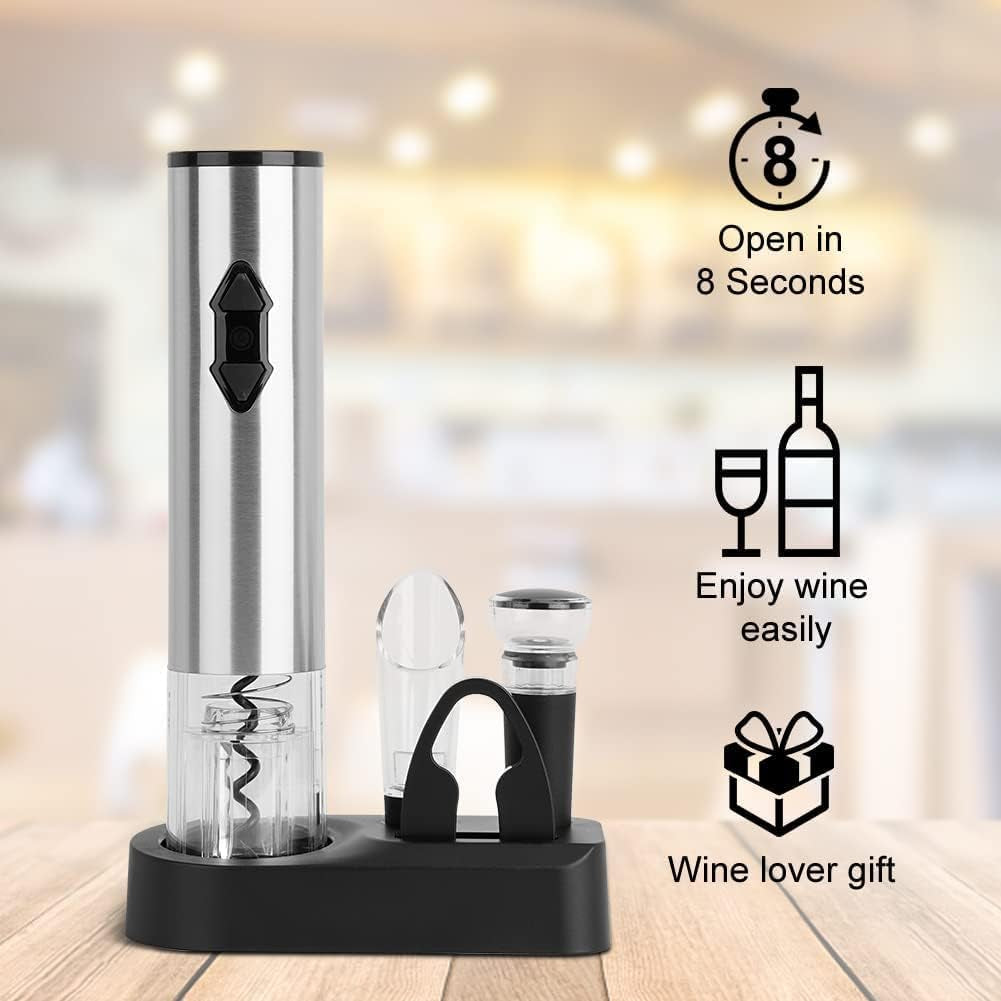 5-In-1 Wine Opener Set Electric