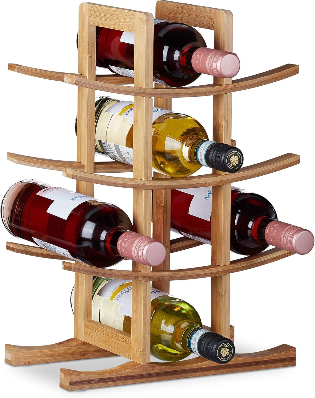 Wine Rack Bamboo 12 Bottles
