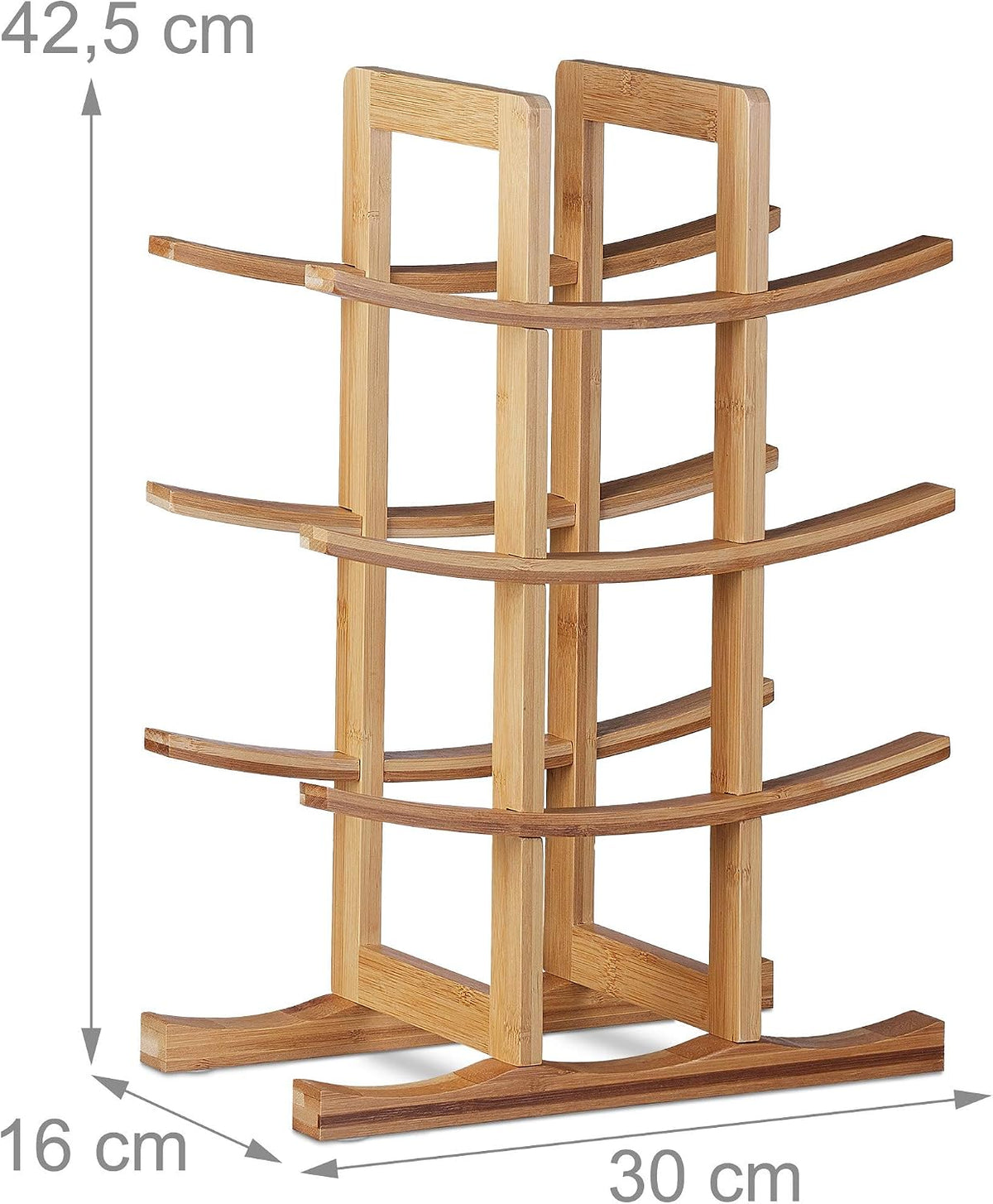 Wine Rack Bamboo 12 Bottles
