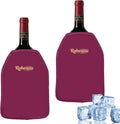 Wine Cooler Gel Sleeve Purple 2-Pack