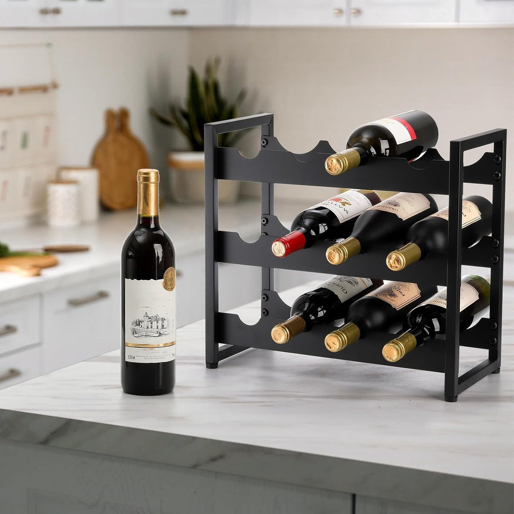 Porte-Bouteilles De Vin Comptoir 12 Bouteilles