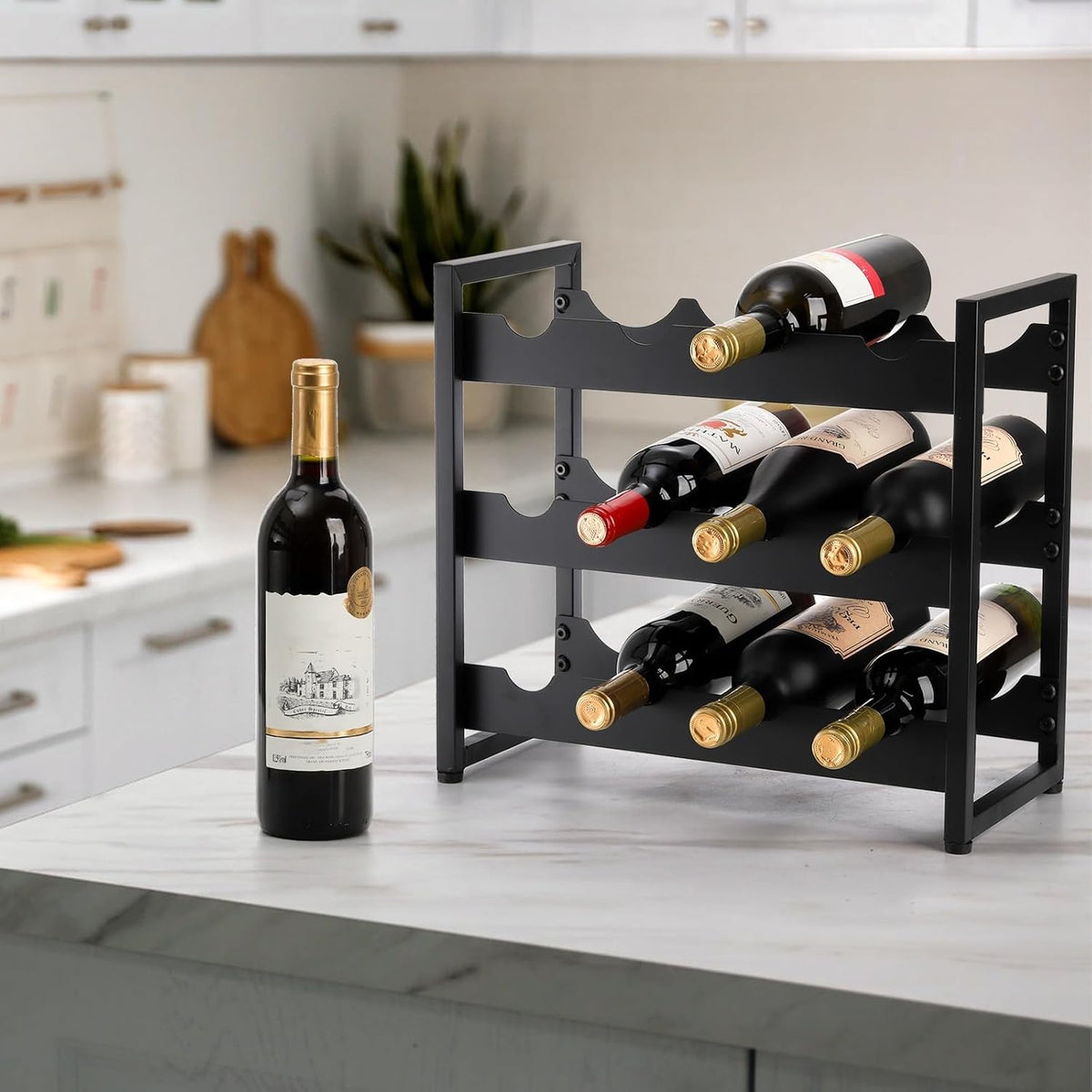 Porte-Bouteilles De Vin Comptoir 12 Bouteilles